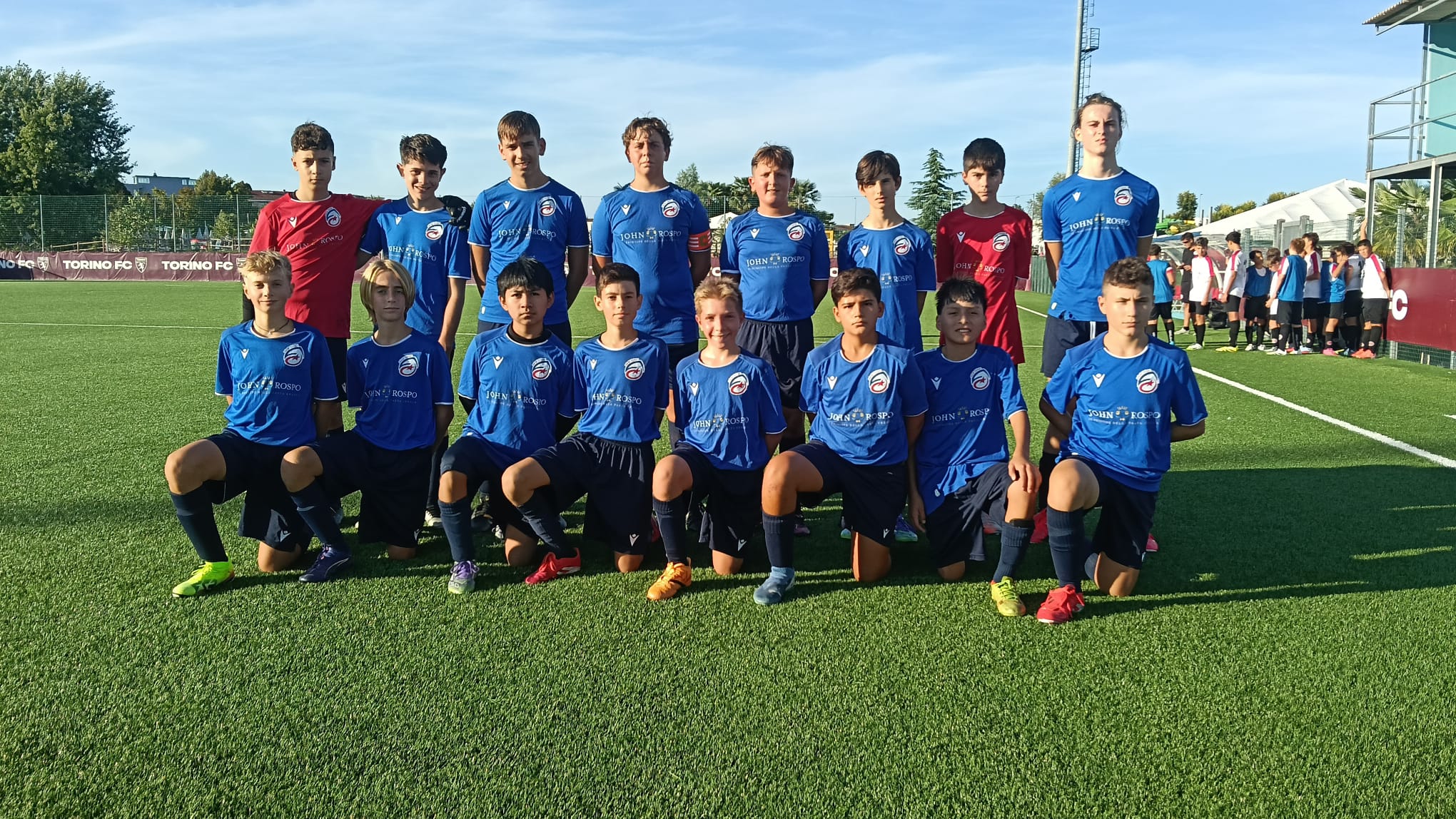 2012 - la squadra prende forma - primo impegno stagionale a 11